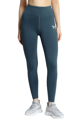 Reebok Speedwick Lux High Rise Tight Compression Leggings Hoops Blue Size 4X - Image 1 of 4