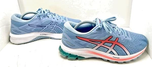 Asics GT-1000 Version 10 Running Shoes Sneakers Sky Blue/Coral Women’s Size 10 - Picture 1 of 11