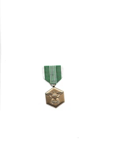 Medaglia vintage US Army encomio al merito militare - Foto 1 di 2