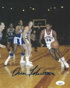 Autographed Oscar Robertson  Cincinnati Royals 8x10 Photo w/JSA COA - Picture 1 of 1