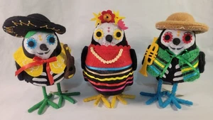 Target Spritz Hyde &Seek Day Of The Dead Halloween Marachi Birds Set - Picture 1 of 14