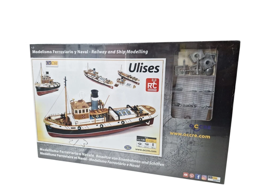 Krick oc61001 Ulises Schlepper RC-Modellbausatz 1:30 ( Neu u. OVP ) - Bild 1 von 1