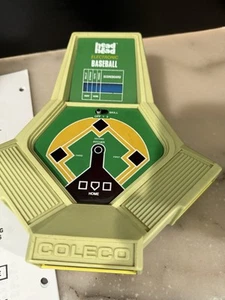 Vintage 1980s Coleco Head to Head Electronic Baseball Game Tested Works - Picture 1 of 5