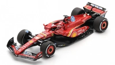 MODELLINO AUTO STATICO LOOKSMART FERRARI SF-24 N.16 LECLERC MONACO GP 2024 1/18 - Immagine 1 di 4