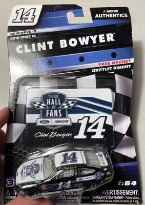 CLINT BOWYER #14 FORD HALL OF FANS WAVE 10 NASCAR AUTHENTICS DIECAST 2018 - Image 1 of 4