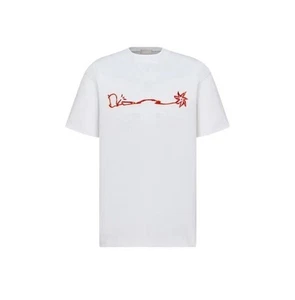 Autentica camicia oversize Dior X Cactus Jack #241-003-617-4039 taglia media - Foto 1 di 17