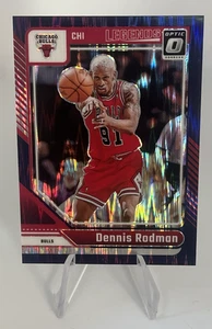 2024-25 Donruss Optic Basketball Purple Shock Prizm Legends Dennis Rodman - Picture 1 of 2
