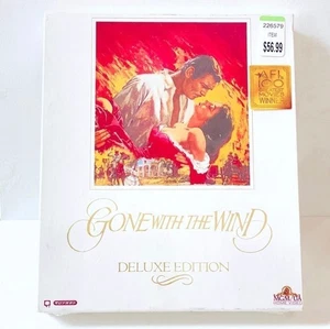 Gone With The Wind VHS Deluxe Edition 1992 Box Set Sealed Vintage 2-Tape Movie - Picture 1 of 2