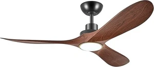LUKMI - 52" Ceiling Fans with Lights w/Remote Control - Picture 1 of 8