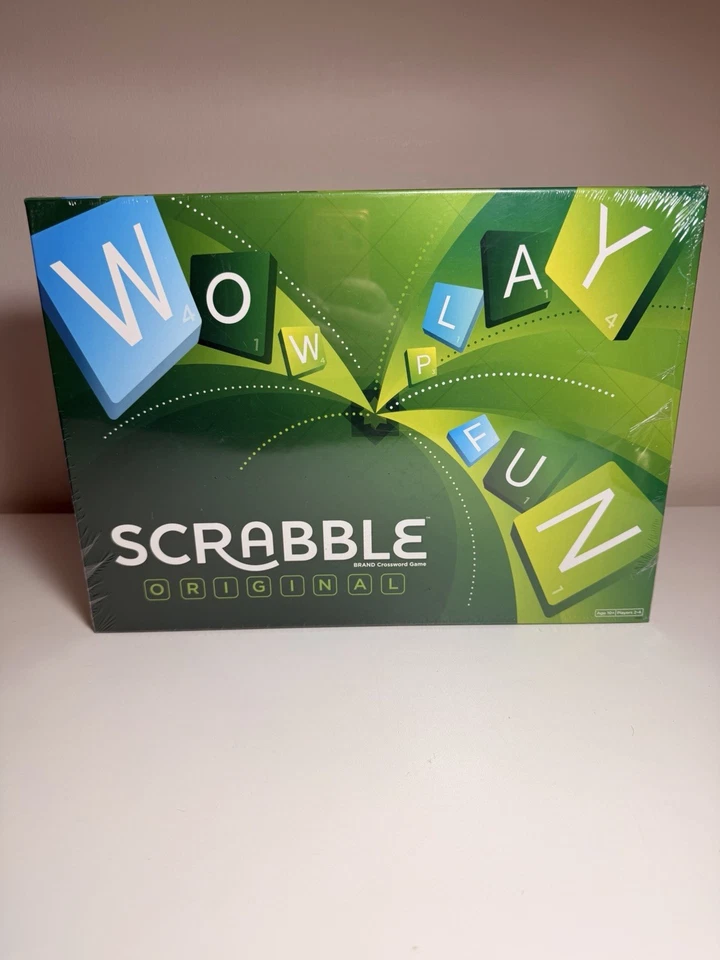 Mattel Scrabble Original Classic Board Tile Game - New Sealed - Image 1 of 4