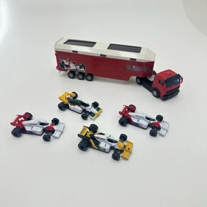 Cararama 1.50 Scale Formula 1 F1 Car Set With Transporter - Foto 1 di 21