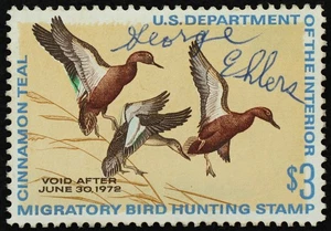 U.S. Used Stamp Scott #RW38 $3 Federal Duck Hunting. Very Fine. Choice! - Picture 1 of 2