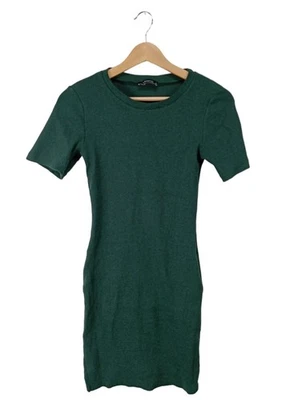 TRENDYOL Vestido de manga corta Mujeres Vestido Talla EU 38 verde look casual - Imagen 1 de 4
