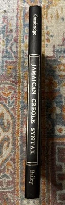 Jamaican Creole Syntax : A Transformational Approach by Beryl Bailey (HC, 1966) - Image 1 of 4