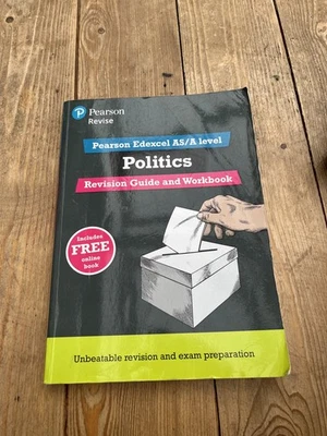 Pearson Edexcel AS/A Level Politics Revision Guide and Workbook - Image 1 of 2