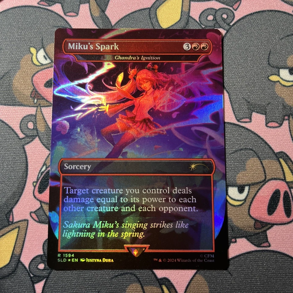 Miku's Spark - Chandra's Ignition (Rainbow Foil) Secret Lair Drop Foil - Image 1 of 1