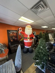 Inflable gigante inflable Gemmy de 10 pies Feliz Navidad Santa - Imagen 1 de 5