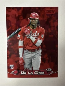2024 Topps Stadium Club - Elly De La Cruz #48 Red Foil (RC) - Bild 1 von 2