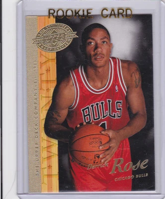 Tarjeta de novato Derrick Rose Hobby Preview 2008 Bulls cubierta superior baloncesto radiocontrol Foto 1 de 2