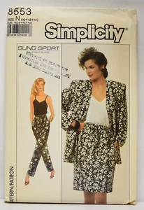 Simplicity Misses Easy To Sew Size: N 10,12,14 Pattern #8553 - Picture 1 of 2