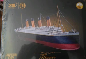 RMS Titanic Modell nano Metall Schiff Schiffsmodell Wrack Metallbau Set DIY - Bild 1 von 3