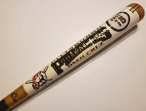 Oneil Cruz 34"/24oz PITT Pirates One Of A Kind Custom Collectible Baseball Bat Cover
