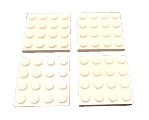 4 x LEGO® 3031 City,Basic,Bau-Platten in 4 x 4 weiss wie abgebildet. Neuware - Bild 1 von 1