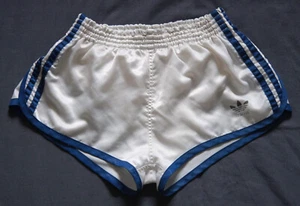 Adidas Glanz Shorts Silky D4 D5 Sprinter Racer Retro Vintage Nylon glänzend 80er - Bild 1 von 3