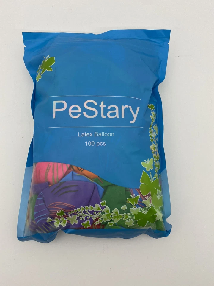 100pcs 12inch Zebra-Stripe Latex Balloons - Image 1 of 3