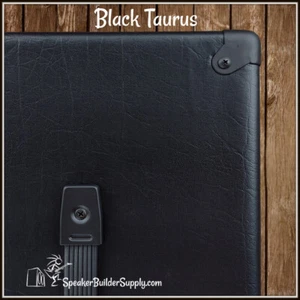 Black Taurus tolex (as found on Mesa Boogie) ~18" WIDTH (per yd) - Picture 1 of 1