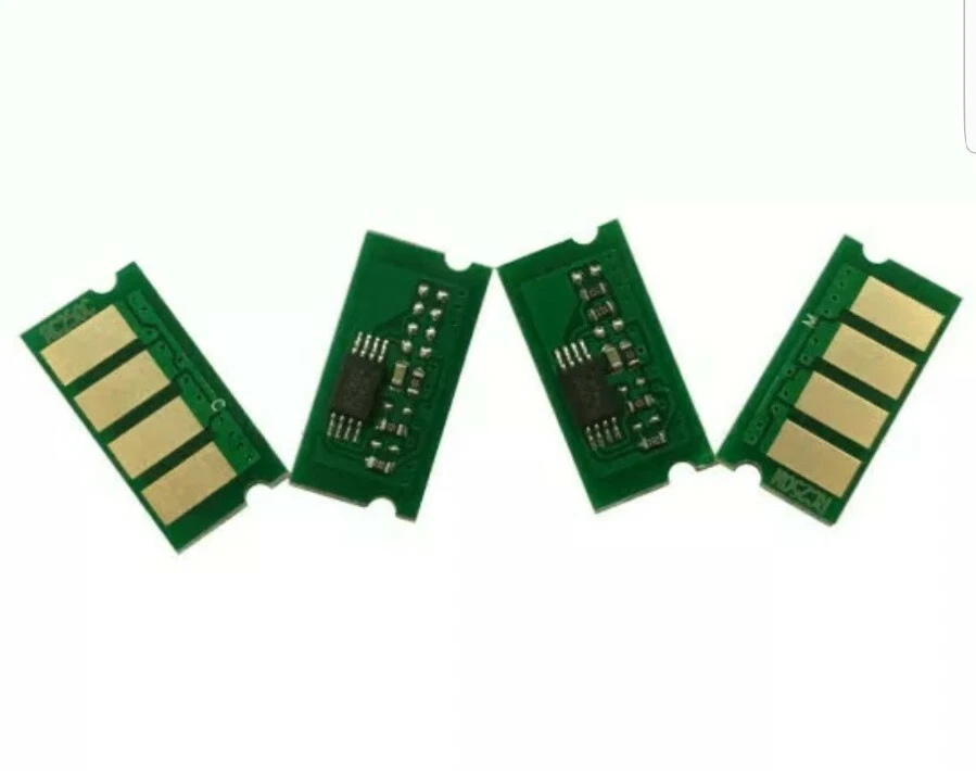 RICOH AFICIO SP C240 C240DN C240SF 4 PZ CHIP PER TONER RICARICA  NERO - Immagine 1 di 1