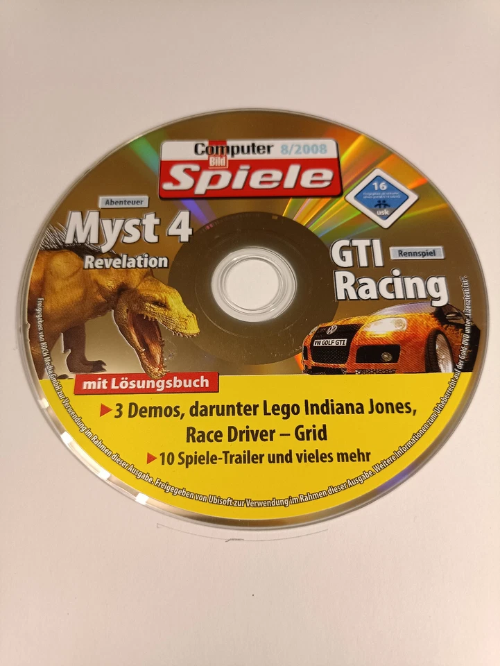 Myst 4 Klassiker Computerbild Spiele CD Vollversionen PC Spiele Raritäten - Bild 1 von 1
