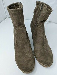 report wedge booties