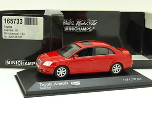 MINICHAMPS 1/43 - Toyota Avensis Berlina Rosso 2002 - Foto 1 di 1