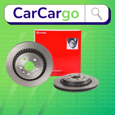 Par de discos de freno traseros ventilados Brembo para Volvo XC60 D4 2013-2017 302 mm Foto 1 de 4