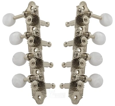 Grover 409FN   409 Series “F” Style Mandolin Tuning Machines, Nickel - Image 1 of 4