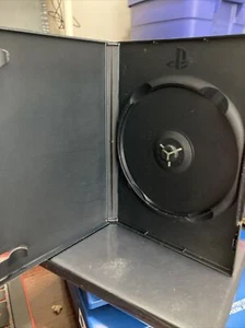 Sony PlayStation 2 PS2 ricambio custodia vuota scatola nera OEM - Foto 1 di 2