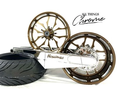 HAYABUSA 240 FAT TIRE KIT ROOT BEER CONTRAST RECLUSE 1999-2007 SUZUKI HAYABUSA Foto 1 de 4