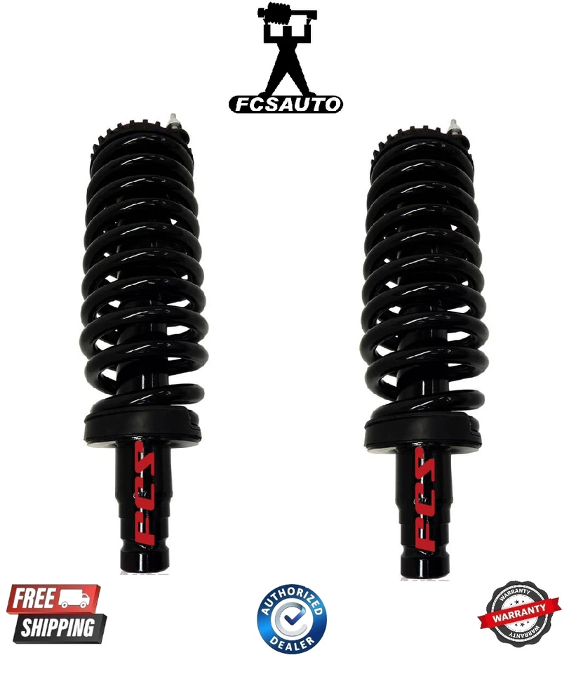 Front L/R Suspension Strut and Coil Spring FCS 2336324 fits 05-08 Saab 9-7x Foto 1 de 1