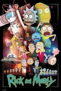 Rick and Morty Poster - WARS - New Rick and Morty poster FP4576 - Bild 1 von 3