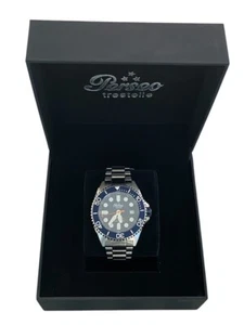 Orologio Perseo Trestelle 91930 automatico 100 atm - Foto 1 di 5