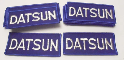 *DATSUN TRUCK & DATSUN CAR*OLD STOCK AUTOMOTIVE *15 Bulk Patches Patch Lot - Image 1 of 2
