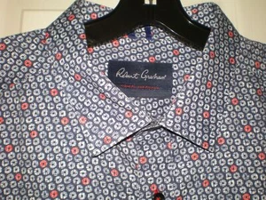 BONITA Camisa Robert Graham Moderna Americana Estampado Círculo 3XL XXXL - Imagen 1 de 5