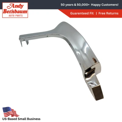 Dodge Polara Monaco 1969 extensión de guardabarros cromado lado derecho 2998842 nuevo en stock Foto 1 de 4