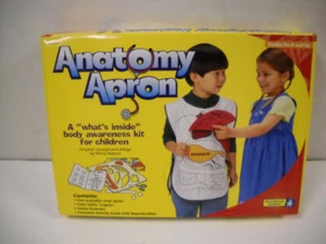 Educational Insights Anatomy Apron W/ Hook & Loop Fabric Organs & Activity Guide - Picture 1 of 12