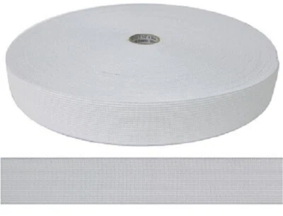 2" pulgadas elástico ancho (10 yardas) alta calidad. HECHO EN USA Foto 1 de 4