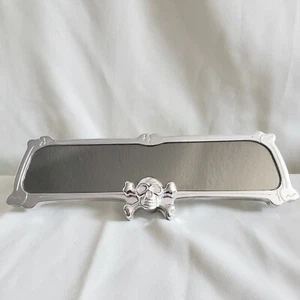 Aluminum Skull Rearview Mirror- Approx. 10" - Picture 1 of 5