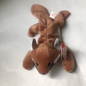 Sly the Fox Ty The Beanie Baby Babies Collection Animal Toy 1996 - Picture 1 of 6
