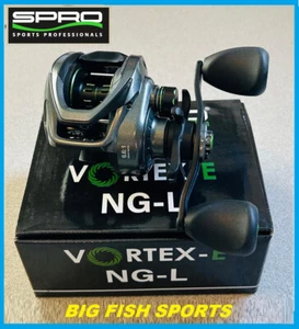 SPRO VORTEX E Baitcasting Reel NEW #SVRTE-NG-L FREE USA SHIP- LEFT HAND 6.6:1 - Picture 1 of 4