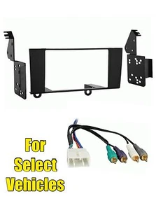 Double Din Radio Kit Combo for some 1995 1996 1997 1998-2000 Lexus LS400 w/Amp - Picture 1 of 1